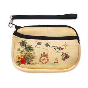 Neoprene Wristlet, Island of Hawaii - Tan