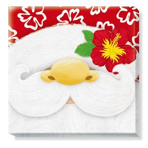 Holiday Canvas Art, Jolly Santa