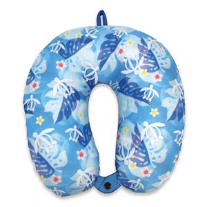 Travel Neck Pillow, Honu Floral