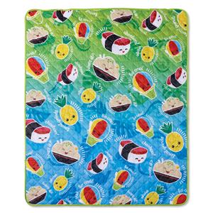 Beach Mat with Zipper Pouch- Local Grindz