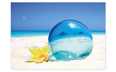 Greeting Card, Lanikai Ball, Teri Lathrop (H)