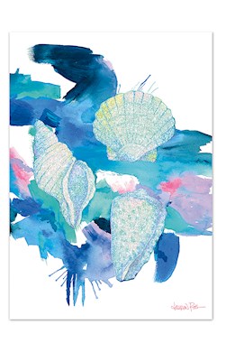 Greeting Card, Shells, Lauren Roth (V)