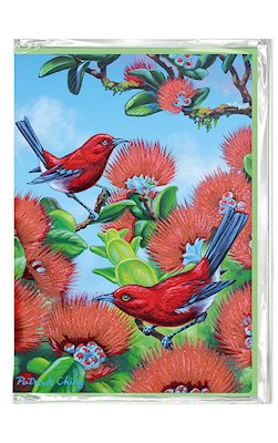 Greeting Card,‘Apapane Lehua, Patrick Ching (V)