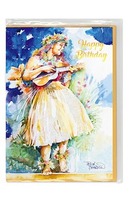 Greeting Card, Hula ‘auana