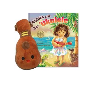 Alora & Her Ukulele Book & Plush Set