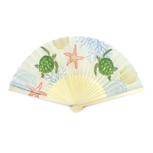 Island Fabric Fan, Honu Voyage