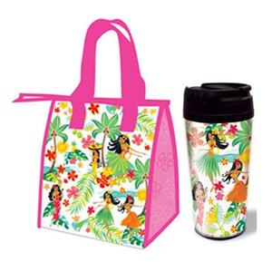 Pink Island Hula Honeys Lunch Set