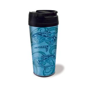 16 oz. Thermal Tumbler, Tribal Shark