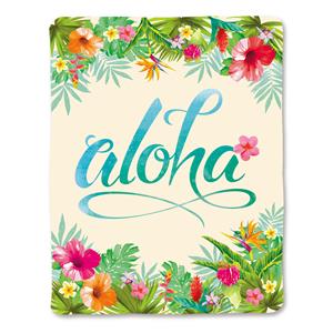 Travel Blanket, Aloha Floral