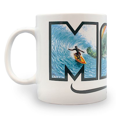 14 oz. Mug, Eddy Y - Maui - Hawaii