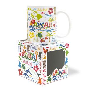 10 oz. Boxed Mug, Hawaiian Adventures