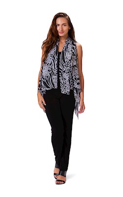 Coral Reef Black Essential Cover Up