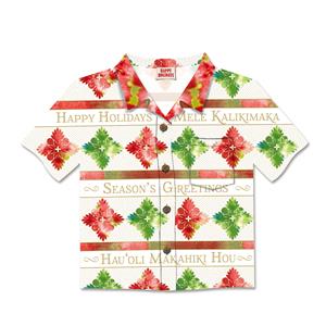 8-ct Box Aloha Shirt, Quilted Holidays