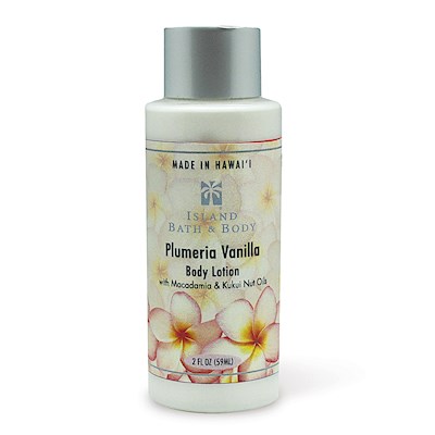 Island Bath & Body, Lotion 2OZ Plumeria Vanilla Classic