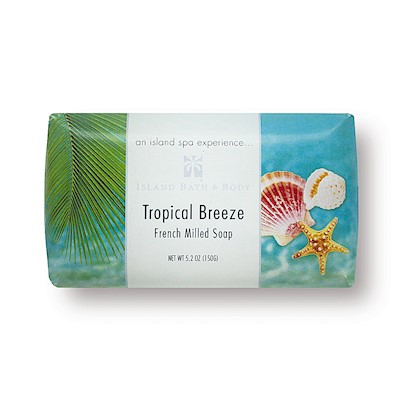 Island Bath & Body, Soap F/M Tropical Breeze Classic 150G