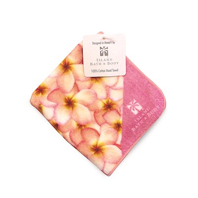 Island Bath & Body, Hand Towel Plumeria Vanilla