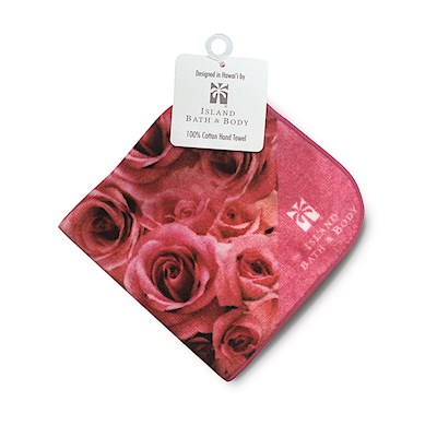 Island Bath & Body, Hand Towel Island Rose