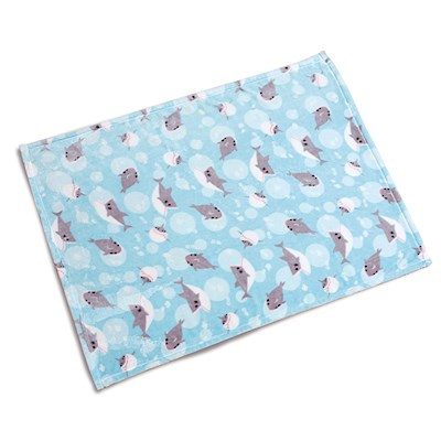 Keiki Kreations Baby Blanket, Shark Bites!