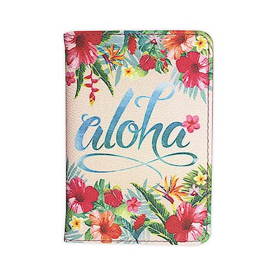 Passport Holder, Aloha Floral