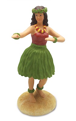 Island Figurine, Hula Wahine