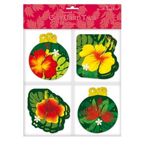 Gift Tag 12-pk, Floral Monstera