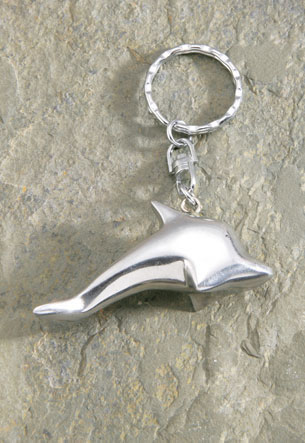 Aluminum Keychain, Dolphin