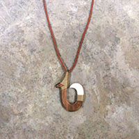 Adjustable Wood/Bone, Hook Brown