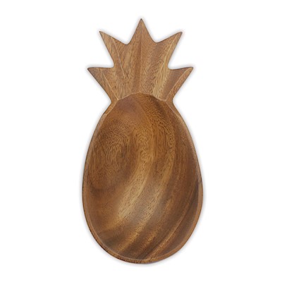 *Wooden Small Bowl - Pineapple