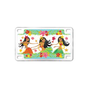 Magnet, License Plate - Island Hula Honeys