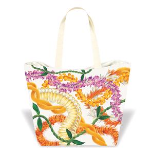 Tropical Beach Totes, Leis of Aloha