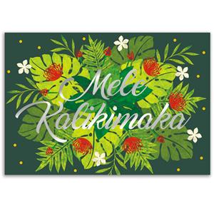 12-ct Deluxe Box, Floral Kalikimaka