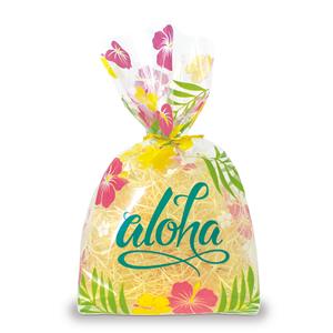 CELLO BAG LRG ALOHA FLORAL