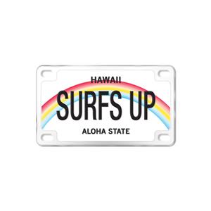 Magnet, License Plate - Surf's Up Hawai'i License Plate