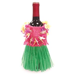 Aloha Wine Fashion, Hula Girl Pink