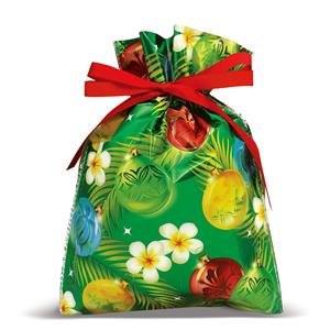Foil D/S Gift Bag 3-pk LG, Ornaments of the Islands