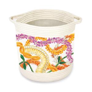 Storage Baskets, Leis of Aloha - Medium