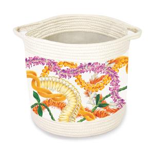 Storage Baskets, Leis of Aloha - Large