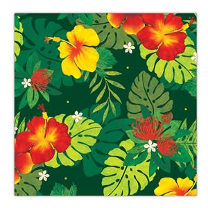 ROLLED GIFT WRAP FLORAL MONSTERA