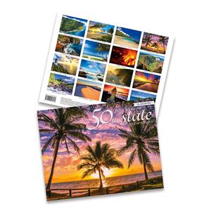 2024 Trade Calendar, 50th State-Best of Hawai'i