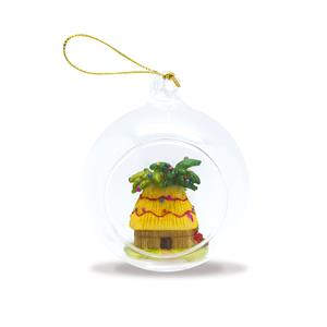 Glass Globe Ornament, Christmas Shack