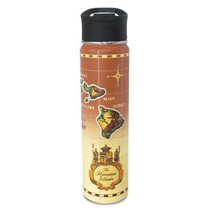 25 oz. Island Flask, Islands of Hawaii - Tan