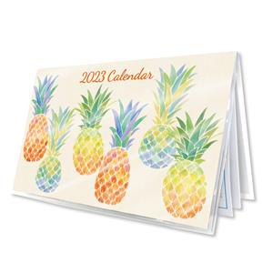 2023 Pocket Calendar, Watercolor Pineapple