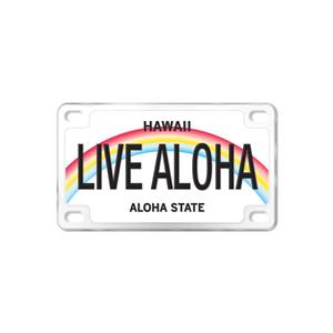 Magnet, License Plate - Live aloha Hawai'i License Plate
